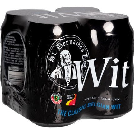 St Bernardus Wit  4pk Cn