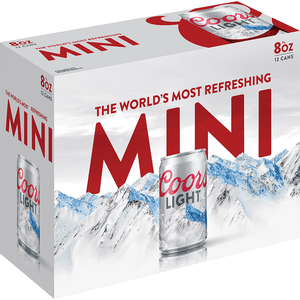 Coors Lt Mini  12pk Cn