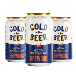Brew Dog Cold Beer American Lager  18pk Cn