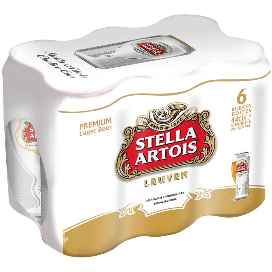 Stella Artois  6pk Cn