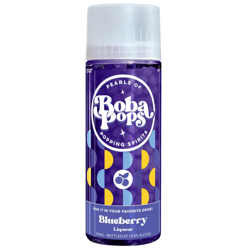 Boba Pops Blueberry Cocktail
