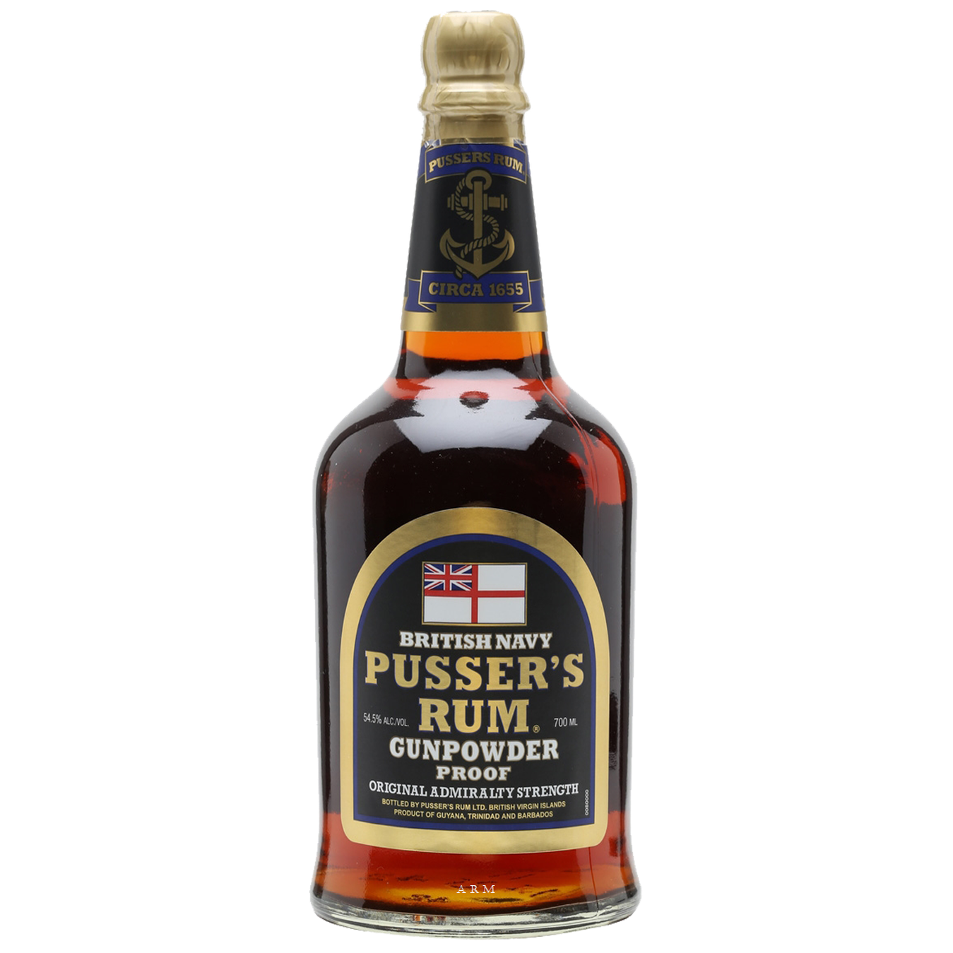 Pussers Gunpowder Proof Rum