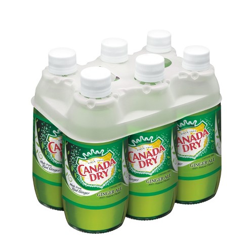 Canada Dry Ginger Ale 10oz 6pk Btls
