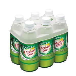 Canada Dry Ginger Ale 10oz 6pk Btls