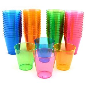 True Plastic Shot 2oz Glasses