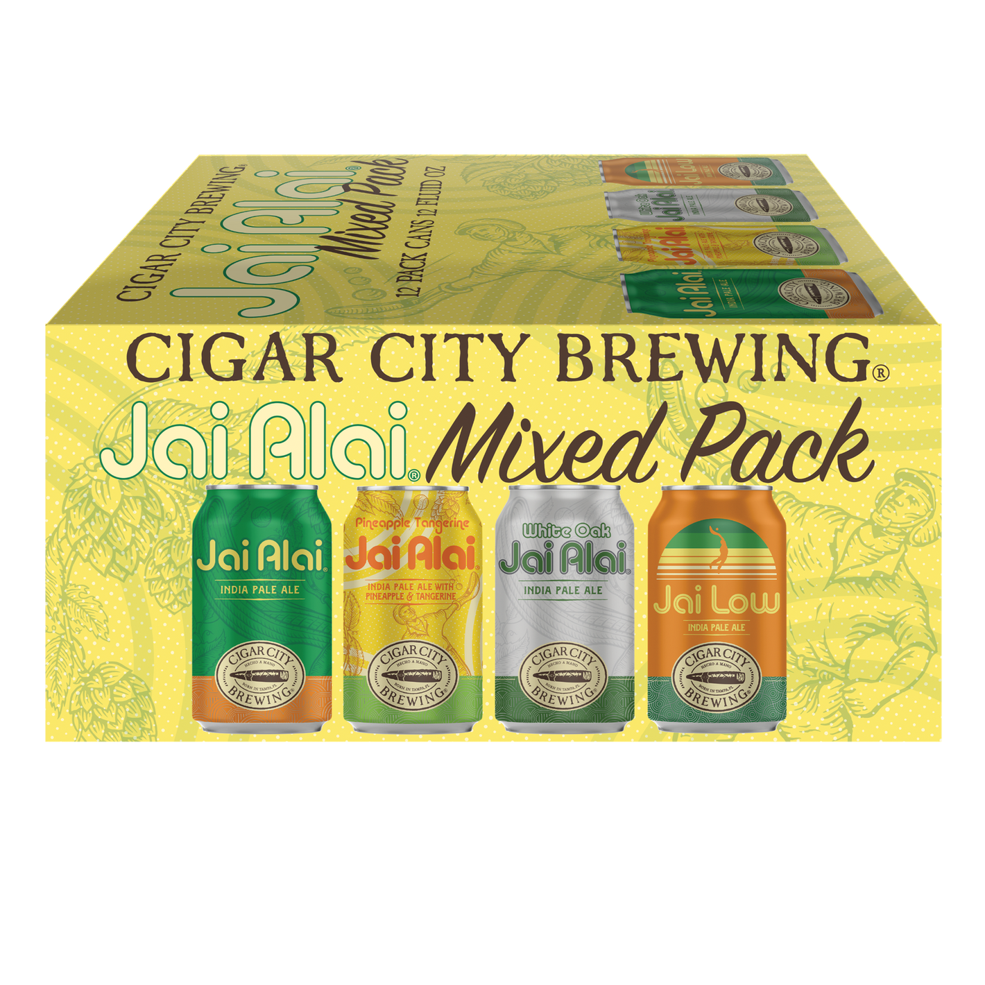 Cigar City Jai Alai Mix Pack  12pk Cn