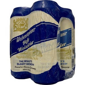 Weihenstephaner Hefeweissbier  4pk Cn