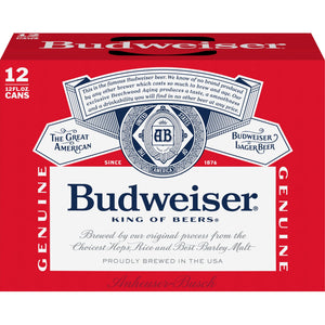 Budweiser  12pk Cn