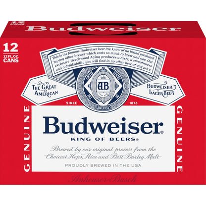 Budweiser  12pk Cn