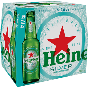 Heineken Silver  12pk Btl