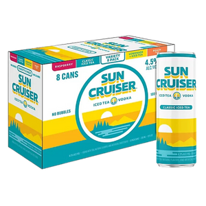 Sun Cruiser Iced Tea Vodka Variety 8pk 12oz Cn