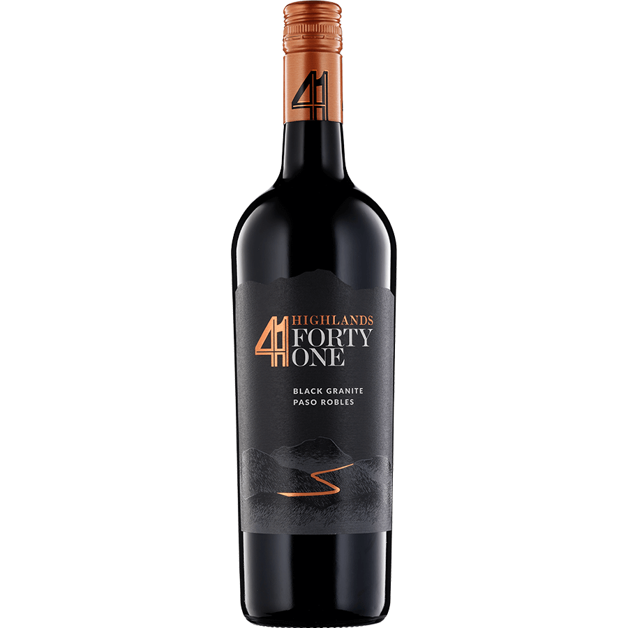 Highlands 41 Black Granite Red