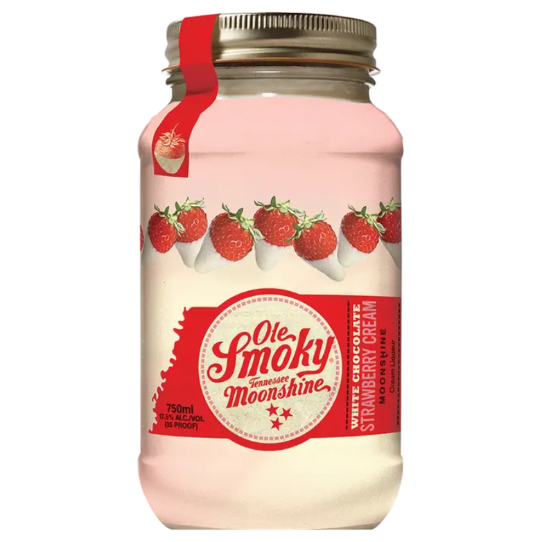 Ole Smoky Moonshine White Chocolate Strawberry Cream
