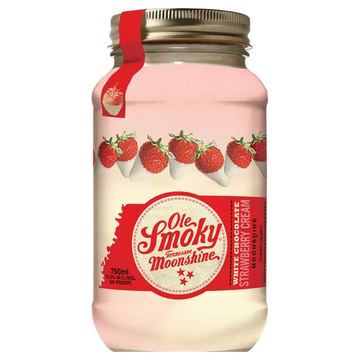Ole Smoky Moonshine White Chocolate Strawberry Cream