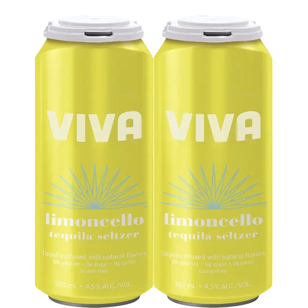 Viva Lemoncello Tequila Seltzer  Can