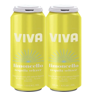 Viva Lemoncello Tequila Seltzer  Can