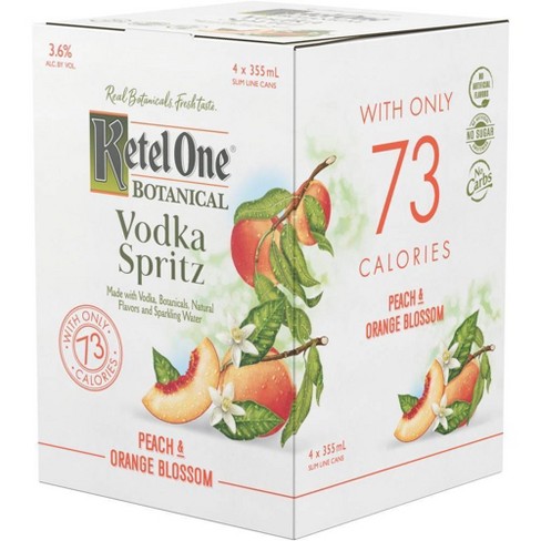 Ketel One Botanical Vodka Spritz Peach & Orange Blossom