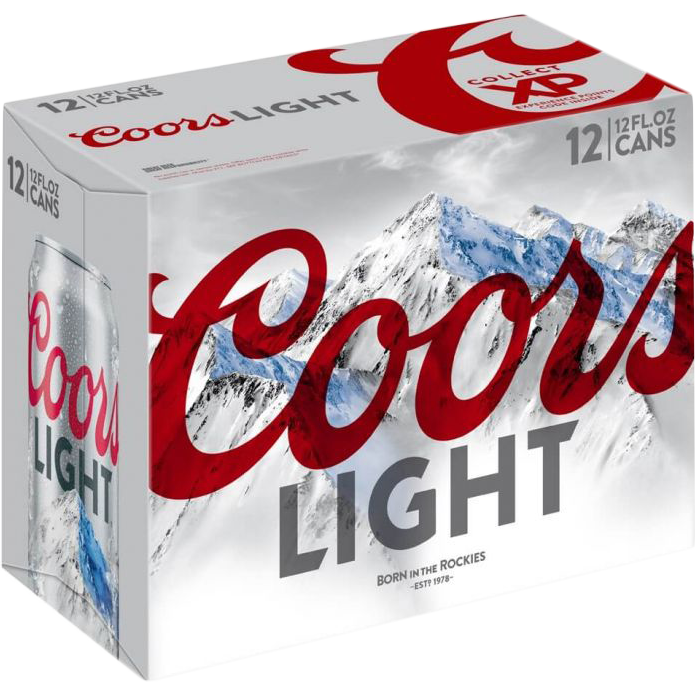 Coors Light  12pk Cn