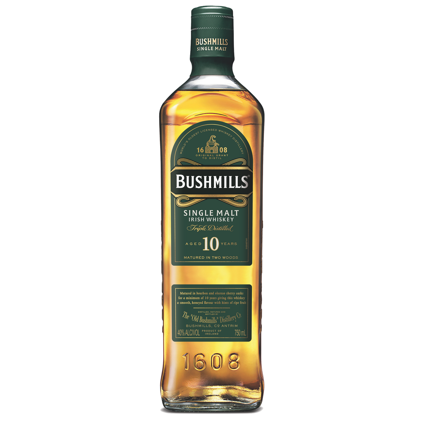 Bushmills 10yr Single Malt Irish Whiskey