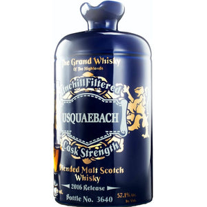 Usquaebach Cask Strength Blue Scotch Whisky