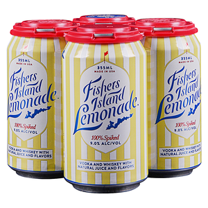 Fishers Island Lemonade Original 4pk Cn