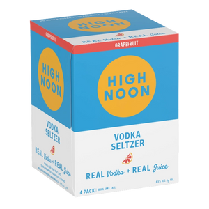 High Noon Tequila Seltzer Grapefruit 4pk  Can