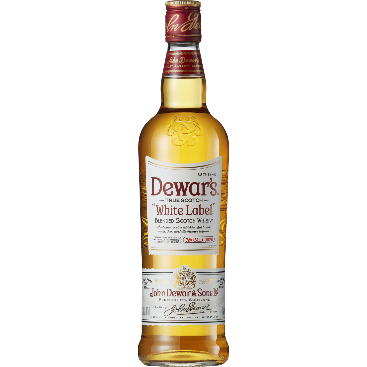 Dewars White Label Scotch