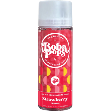 Boba Pops Strawberry Cocktail