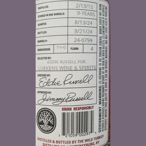 Russells Luekens Private Barrel Single Barrel