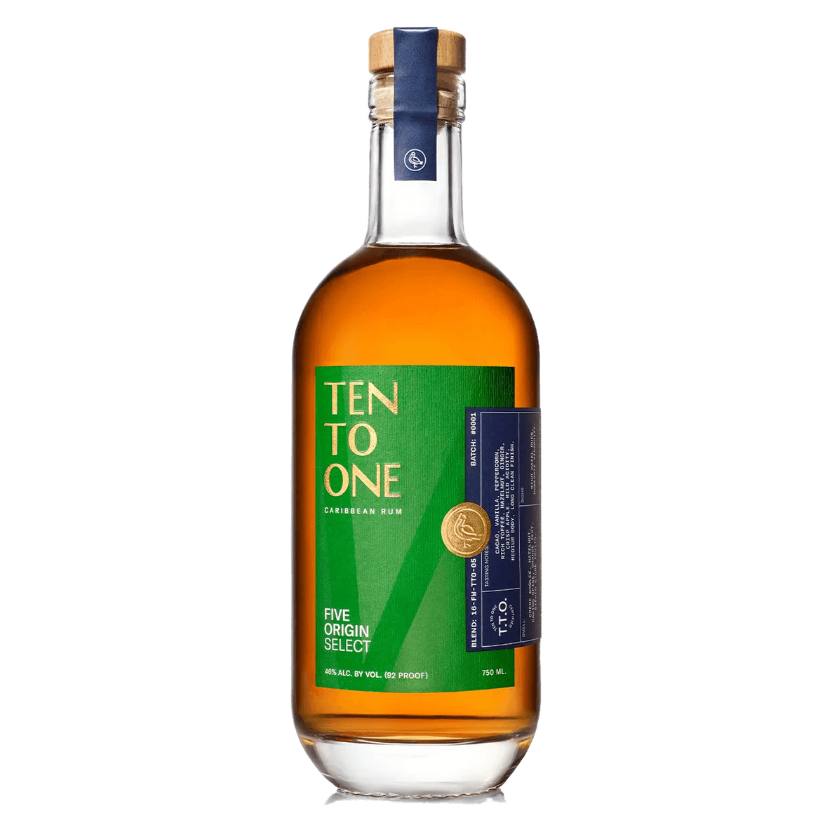 Ten to One Origin Select Caribbean Rum
