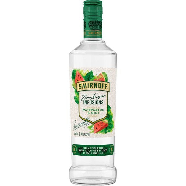 Smirnoff Zero Sugar Infusions Watermelon & Mint