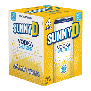 Sunny D Orange Pineapple Vodka Seltzer   Cn