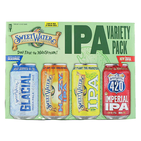 Sweetwater IPA Variety  12Pk Cns