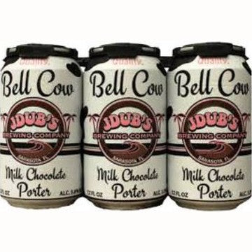 J Dubs Bell Cows Milk Chocolate Porter  6pk Cn