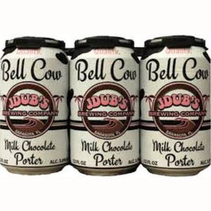 J Dubs Bell Cows Milk Chocolate Porter  6pk Cn