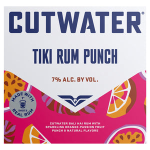 Cutwater Tiki Rum Punch  4pk Cn