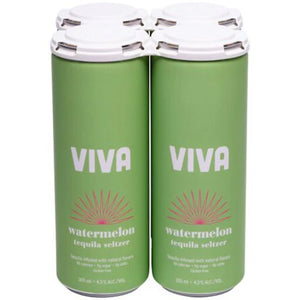 Viva Watermelon Tequila Seltzer  Can