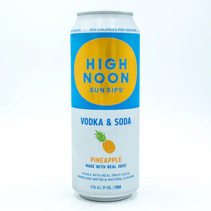 High Noon Hard Seltzer Pineapple  Can