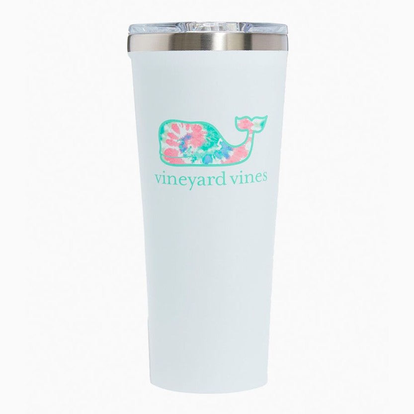 Corkcicle Tumbler Vineyard Vines Tie Dye Whale 24oz