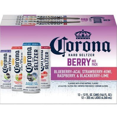 Corona Hard Seltzer Berry Variety  12pk Cn