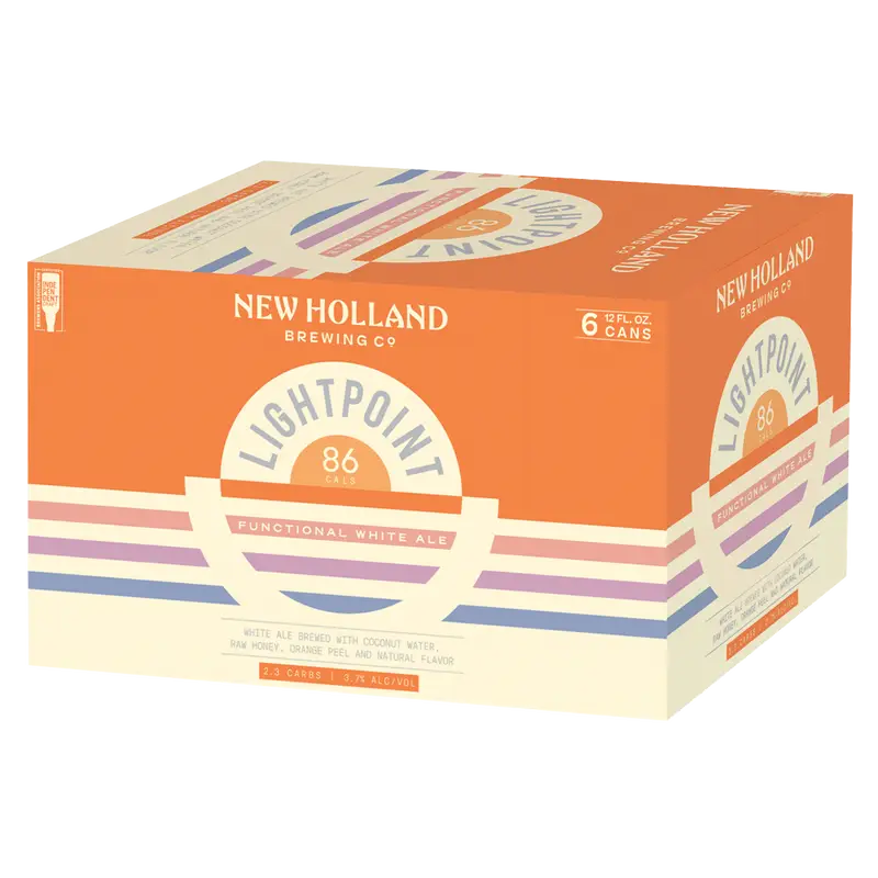 New Holland Lightpoint White Ale  6pk Cn