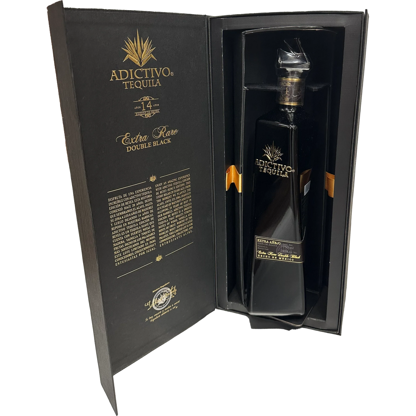 Adictivo Extra Anejo Double Black 14yr Tequila