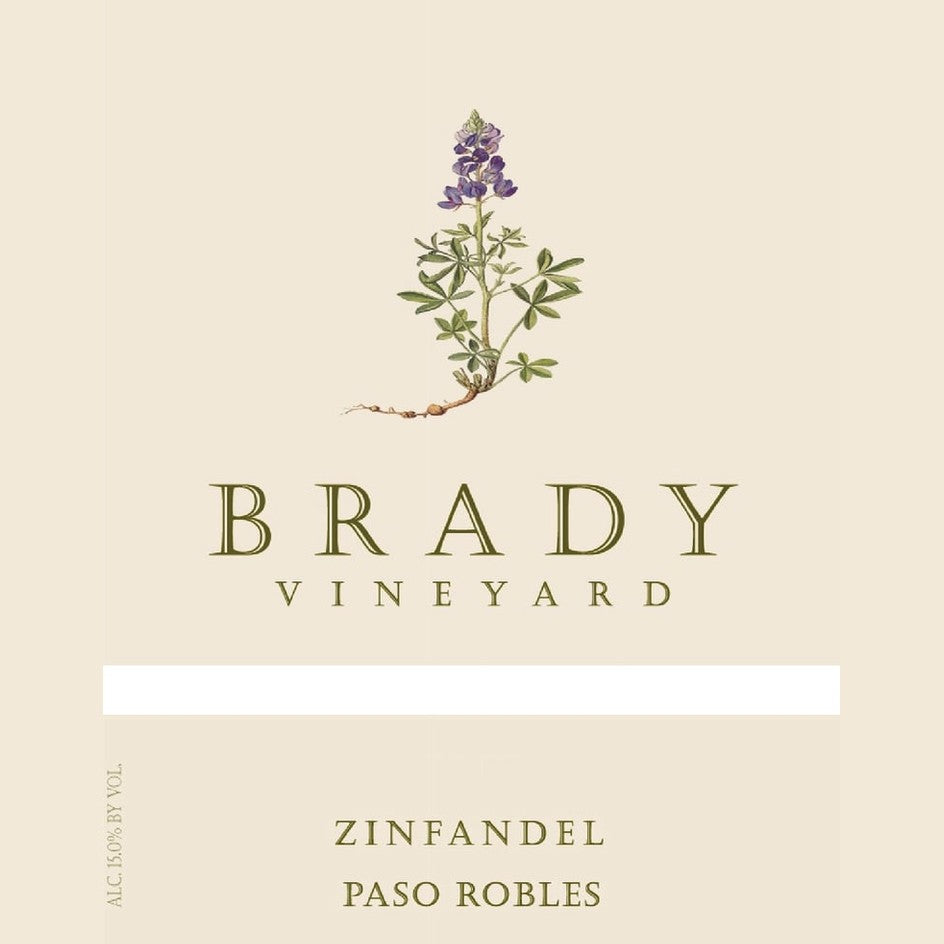 Brady Vineyard Paso Robles Zinfandel