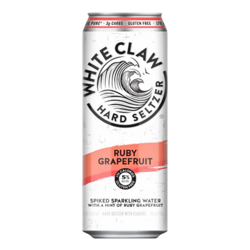 White Claw Ruby Red Grapefruit  Can Sng