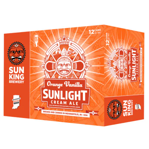 Sun King Orange Vanilla Sunlight Cream Ale  6pk Cn