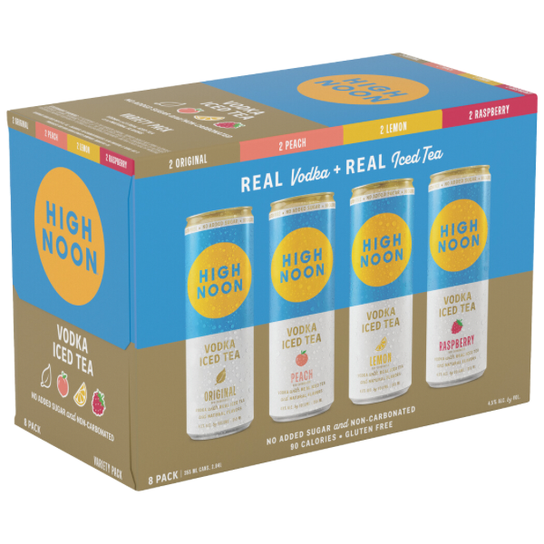 High Noon Vodka Iced Tea Variety 8pk 12oz Can