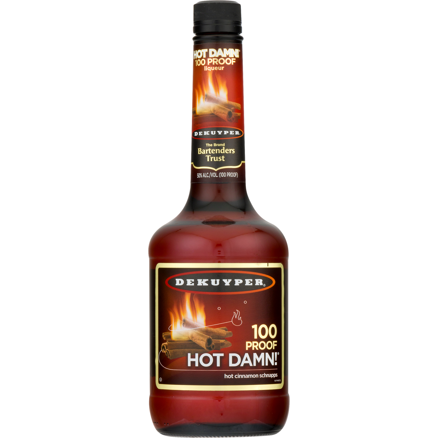 Dekuyper Hot Damn 100prf Cinnamon Schnapps