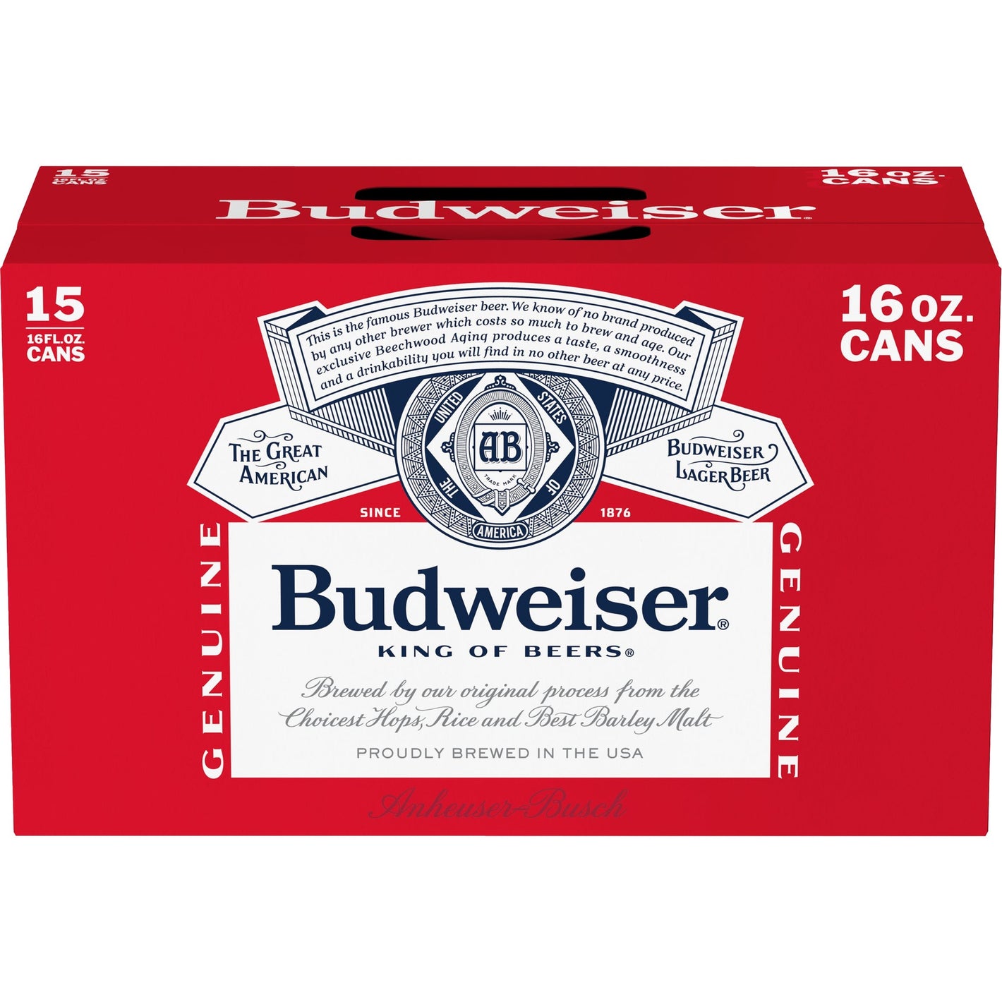 Budweiser  15Pk Cn