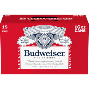 Budweiser  15Pk Cn
