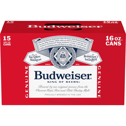 Budweiser  15Pk Cn
